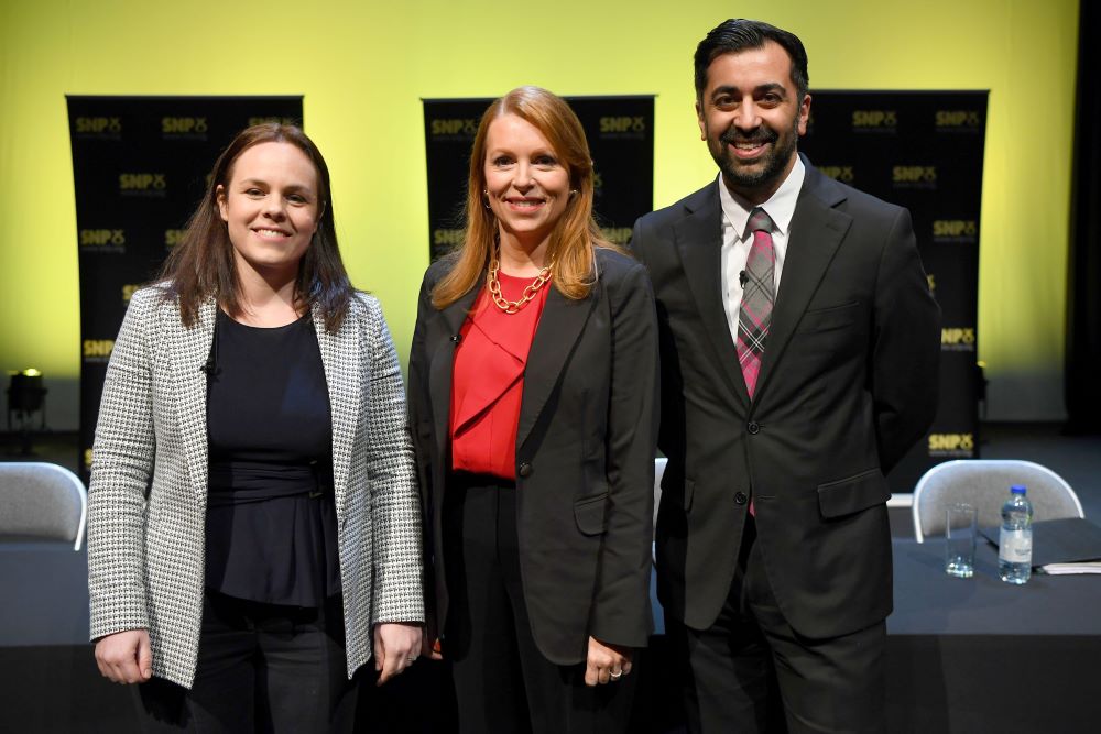  Kate Forbes, Ash Regan and Humza Yousaf